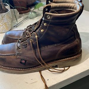 Thorogood 6” steel toe moc boots 12 EE